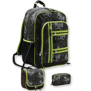 Kit Mochila Lancheira Estojo Infantil Rvix