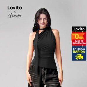 Blusa Casual Lisa Amarrada Ombro Fora