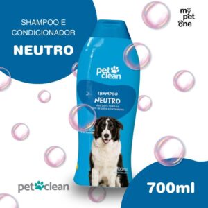 Shampoo Neutro 700ml P/ Cães e Gatos - Pet Clean
