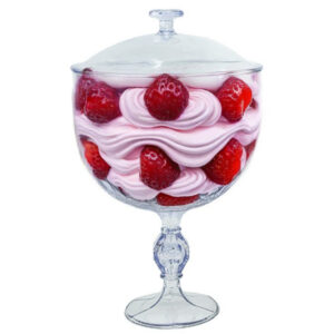 Taça Americana Transparente 1,25L - Festa e Sobremesas