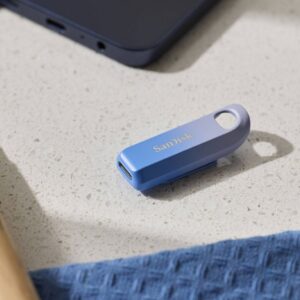 Pendrive SanDisk 512GB USB-C Azul