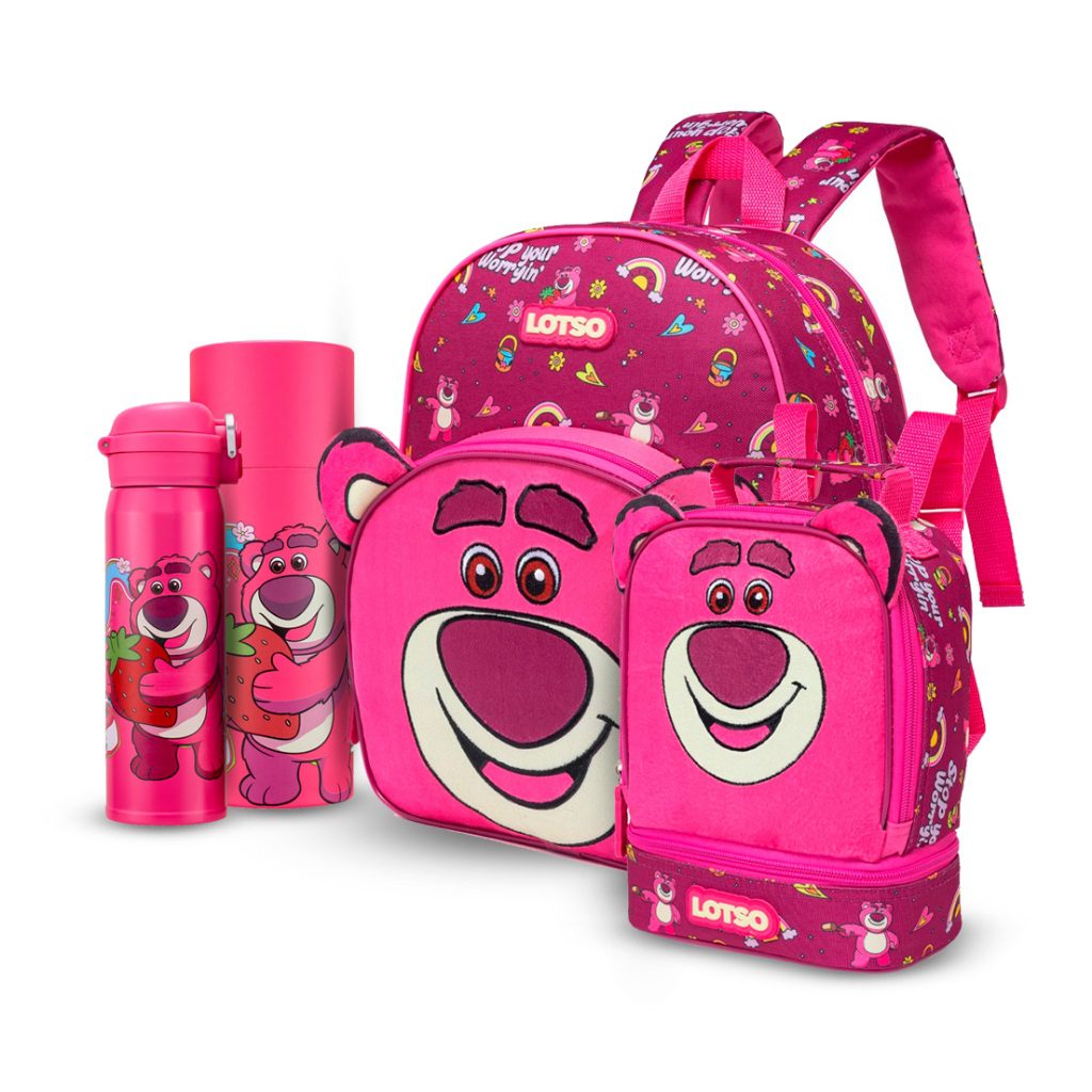 Mochila Lancheira Disney Lotso Infantil 1 Mochila Lancheira Disney Lotso Infantil