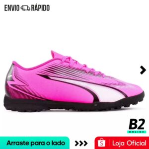 Chuteira Society Puma Ultra Play TT Masculina