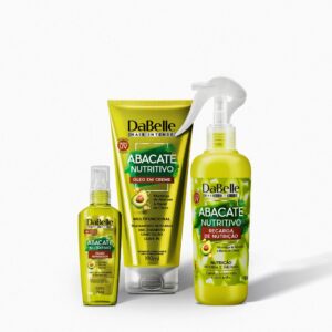 Kit Abacate Nutritivo DaBelle Hair - 3 produtos
