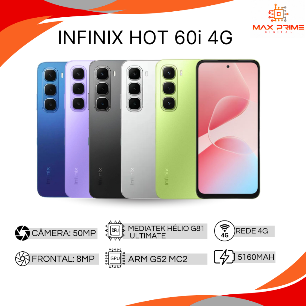 INFINIX HOT 60i 4G 256GB NFC 1 INFINIX HOT 60i 4G 256GB NFC
