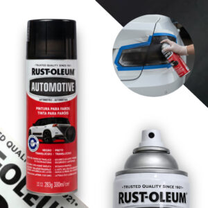 Tinta Spray Farol Preto Translúcido Rust Oleum