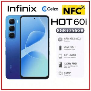 Smartphone Infinix Hot 60i 4G NFC 256GB Azul