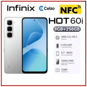 Smartphone Infinix Hot 60i 4G NFC 256GB Prata