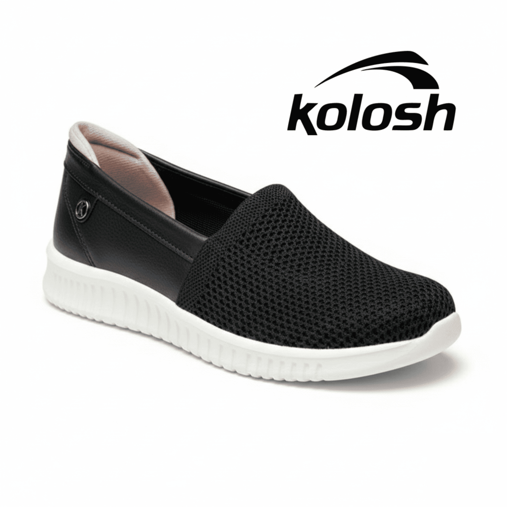 T?nis Kolosh Slip On Feminino Confort?vel 1 Tênis Feminino Kolosh Original Slip On Casual Confortável Leve