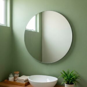 Espelho Redondo Lapidado 60cm - Casa Domo