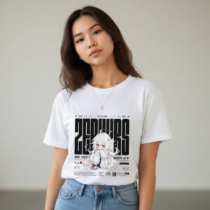 Camiseta Unissex Zephyrs Dream Algodão