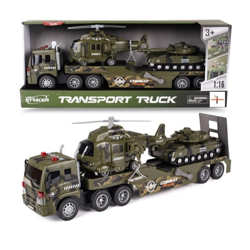 Caminh?o Cegonha Militar Brink Center 1:16 1 Caminhão Cegonha Militar Brink Center 1:16
