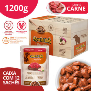 Sachê Filhotes Sabor Carne 100g - Special Dog