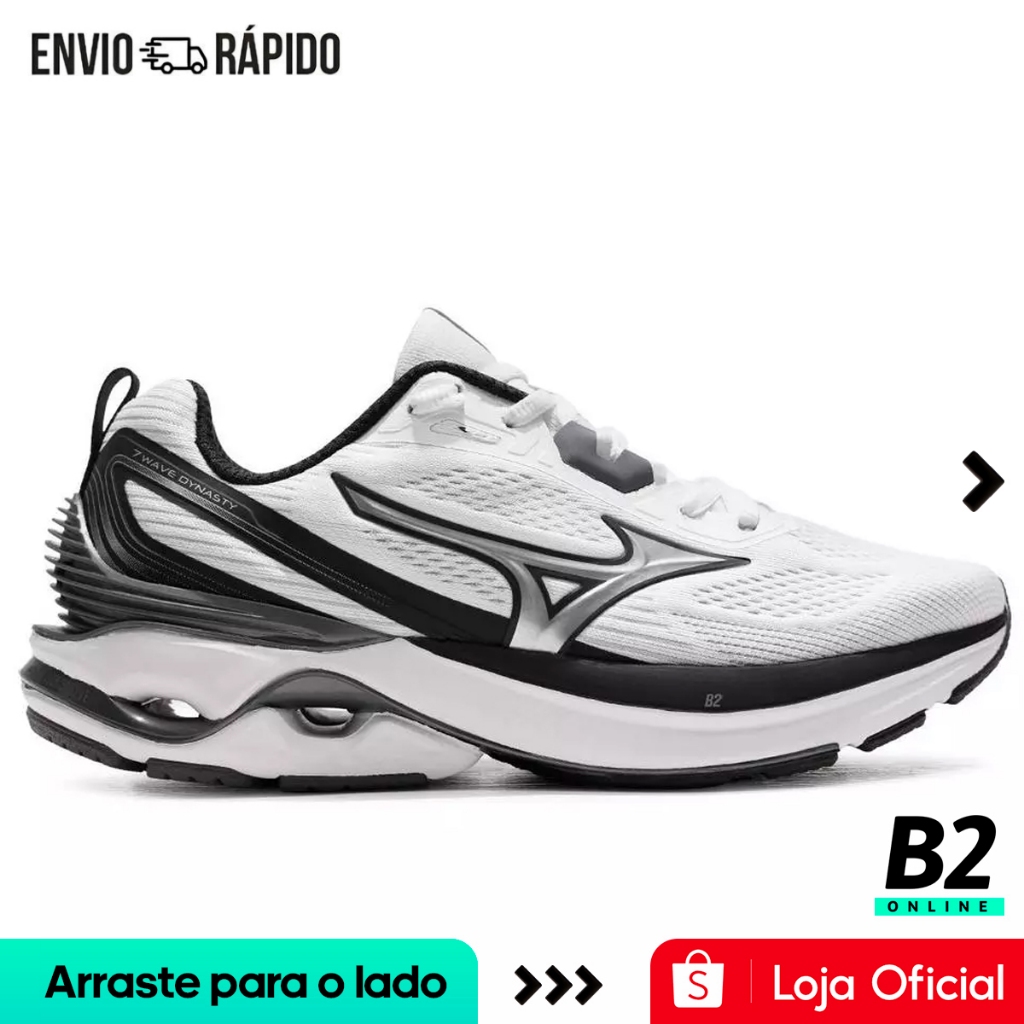 T?nis Mizuno Wave Dynasty 7 Feminino 1 Tênis Mizuno Wave Dynasty 7 Feminino