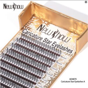 Cílios Postiços Alongamento Caricature Star