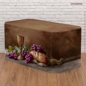 Capa de Mesa Decorativa Tecido Sublimado