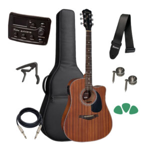 Violão Elétrico Hofma Hmf250 + Kit Completo