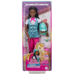 Boneca Barbie Brooklyn A Grande Corrida De Cavalos - Mattel Hxj39