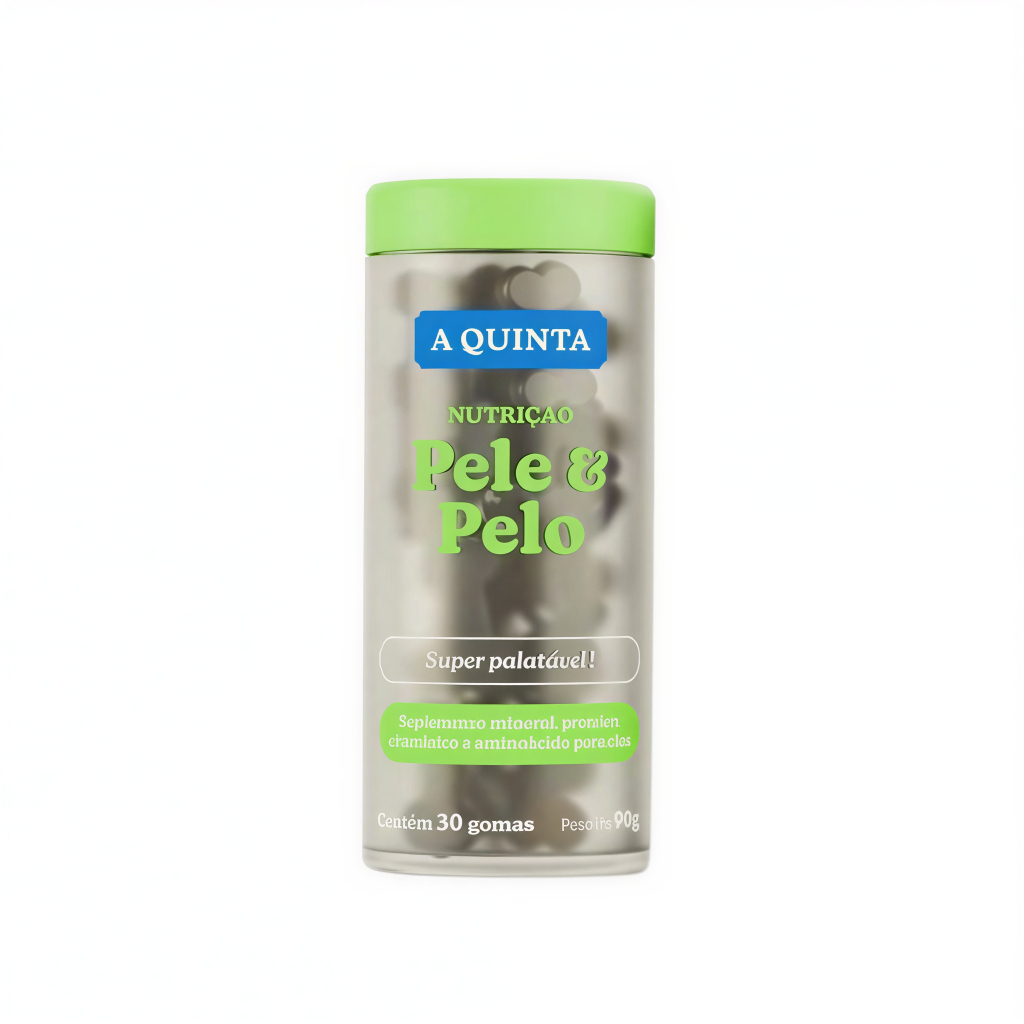 Suplemento P/ C?es Quinta Pele& 1 Suplemento P/ Cães A Quinta Pele&pelo 30 Tabletes Palatáveis