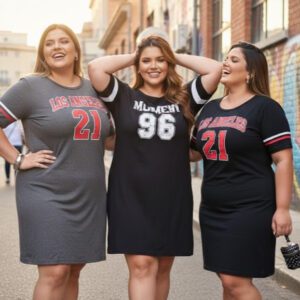 Vestidos Estampados Camisão Verão Plus Size