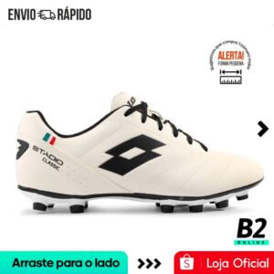 Chuteira Campo Lotto Stadio Classic B700 Masculina