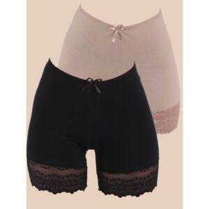Calça Perna Ánagua Algodão Penteado - Kit 2
