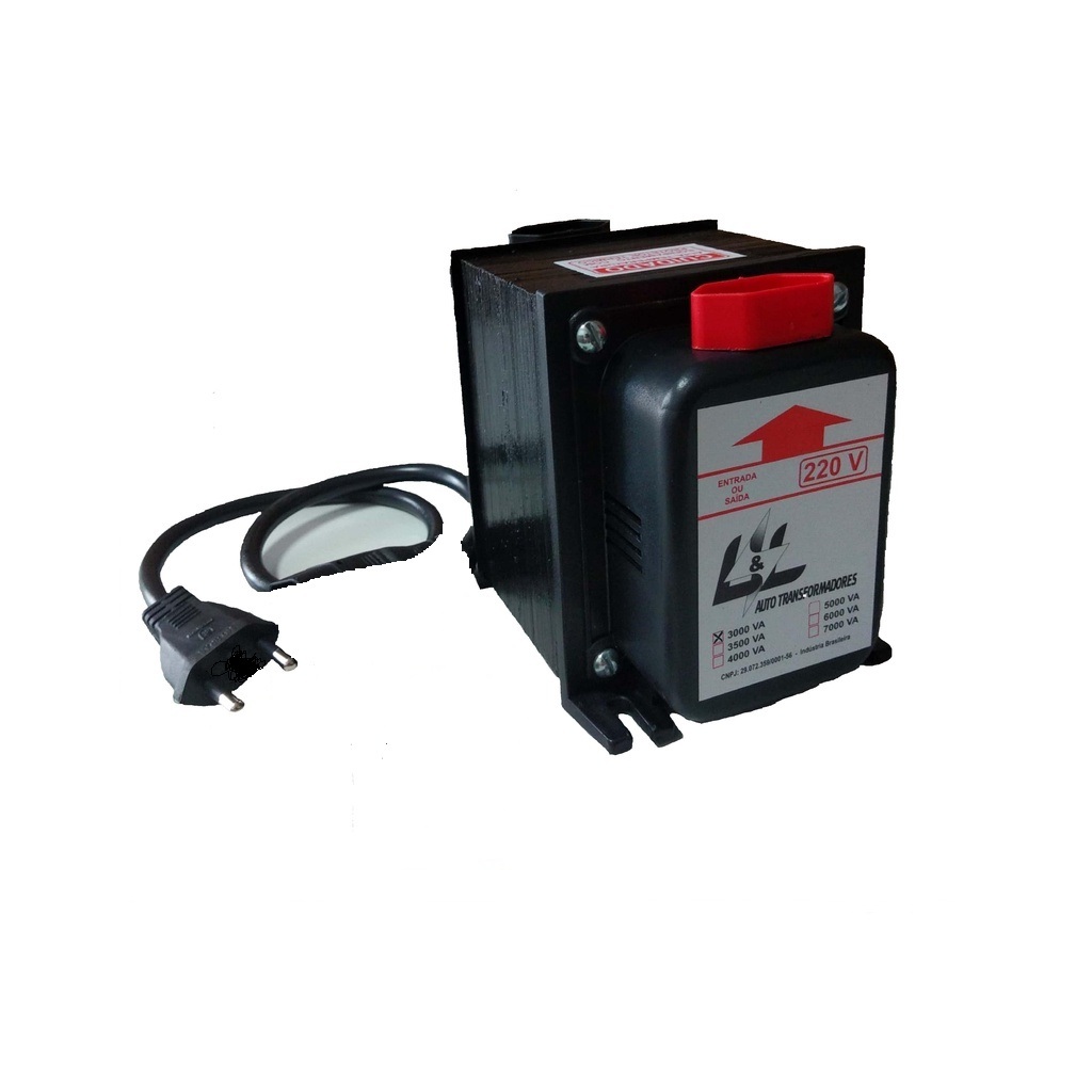 Transformador 7000VA Bivolt L& 1 Transformador 7000VA Bivolt L&L