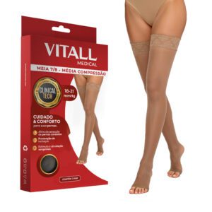 Meia Compressão 18-21 mmHg Feminina