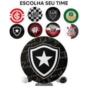 Painel Decorativo Times Brasileiros 1,5m