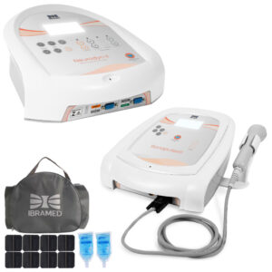 Kit Sonopulse III Neurodyn II Ibramed Ultrassom 1 e 3 MHz Correntes Russa TENS FES Fisioterapia