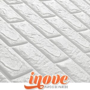 Placas 3D Autocolantes Tijolinho Madeira