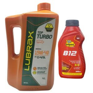Kit Óleo Motor Diesel Bardahl + Lubrax