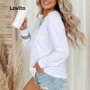 Blusa Manga Longa Outono Inverno Feminina