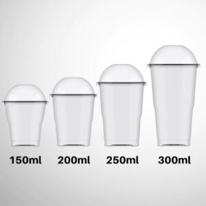 Copos Plastilânia Tampa Bolha 20un