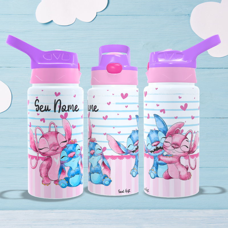 Garrafa T?rmica Personalizada Lilo & 1 Garrafa Térmica Personalizada Lilo & Stitch