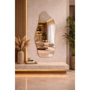 Espelho Decorativo Oval Retrô Grande