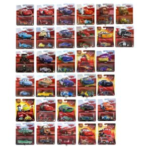 Miniatura Colecionável Filme Carros Disney 1:64  Mattel