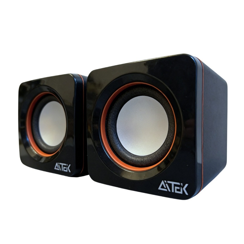 Caixa de Som AITEK ACS-4511 6W USB - Som Surround 360? 1 Caixa de Som Aitek ACS-4511 6W USB Som Surround 360° para PC Notebook