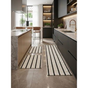 Tapetes Paris 3 Peças Algodão - Cozinha/Quarto