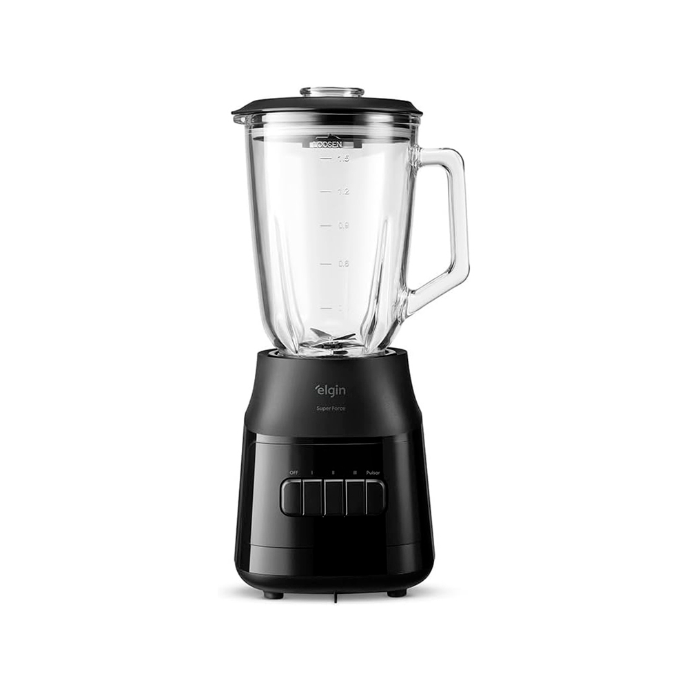 Liquidificador Elgin Super Force 127V Preto 1 Liquidificador Elgin Super Force Liq20 127v - Preta