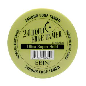 Gel Fixador Cabelo Ebin 24 Hr Edge Tamer 80ml U.S Hold