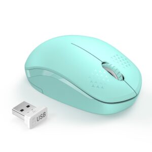 Mouse Sem Fio Seenda WGSB 012 Verde Mint
