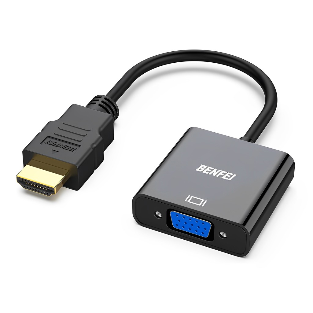 Adaptador HDMI para VGA Benfei Full HD 1 Adaptador HDMI para VGA Benfei Full HD