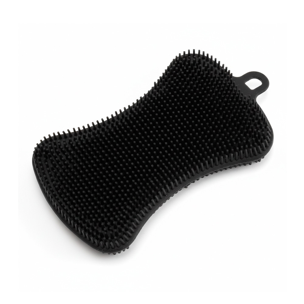 Esponja Silicone Life CT-202 Preta 1 Esponja Silicone Life CT-202 Para Louça e Cozinha Preta