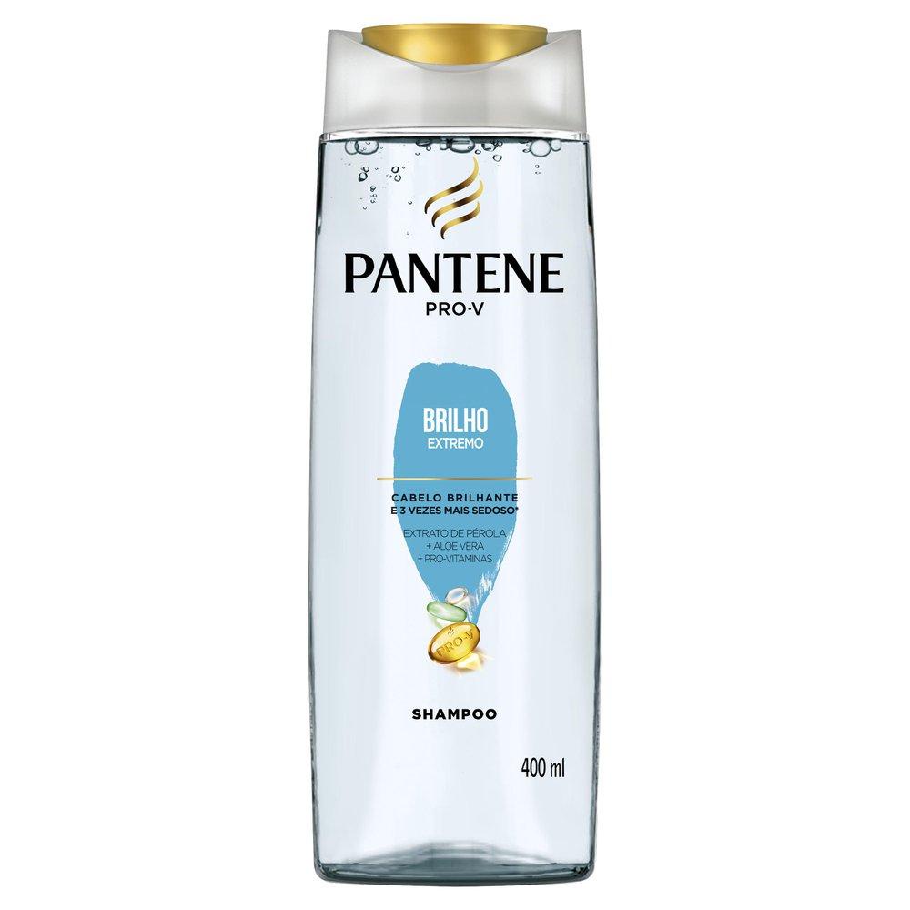 Shampoo Pantene Brilho Extremo 400ml 1 Shampoo Pantene Brilho Extremo 400ml