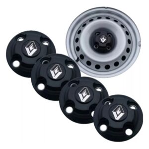 Calotinhas Centrais Renault Clio/Sandero/Logan Aro 13-15