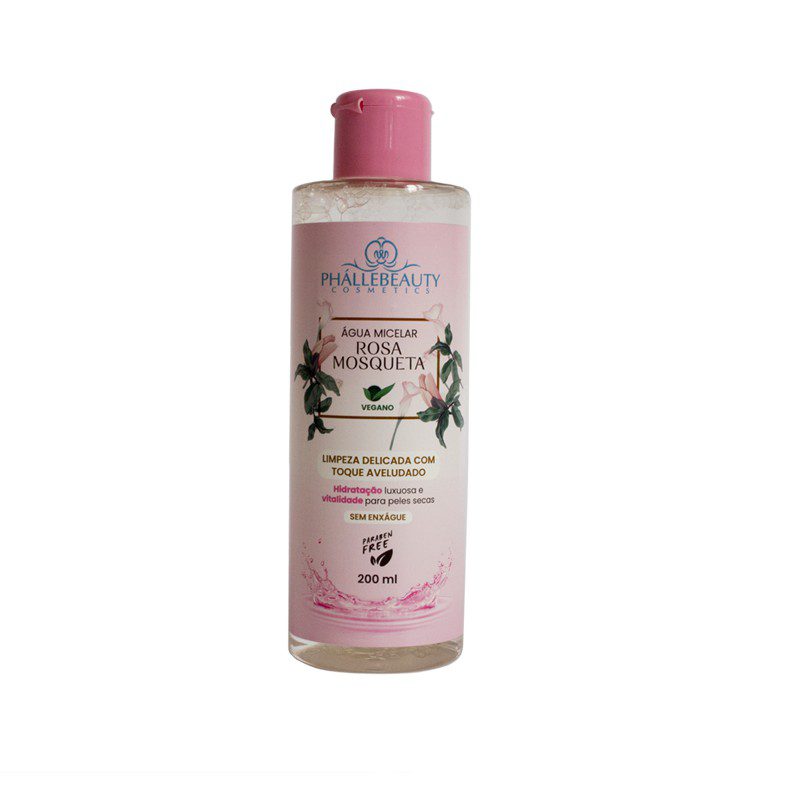 Água Micelar Rosa Mosqueta 200ml 1 Água Micelar Rosa Mosqueta 200ml