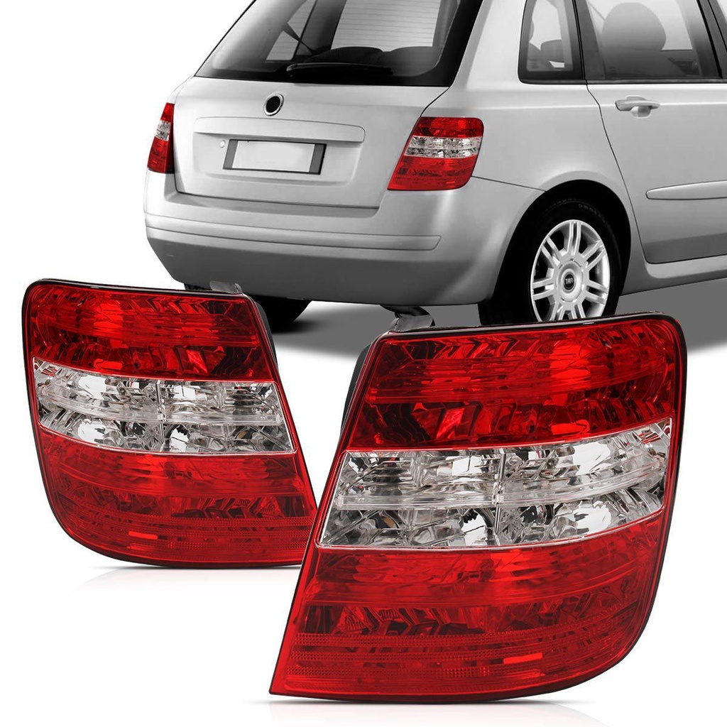 Lanterna Traseira Stilo 2002-2007 - Cristal Vermelho 1 Lanterna Traseira Stilo 2002-2007 - Cristal Vermelho