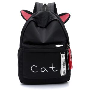 Mochila Escolar Feminina Gatinho Reforçada
