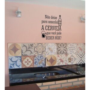 Adesivo Decorativo Decal Frase Para Área De Churrasco
